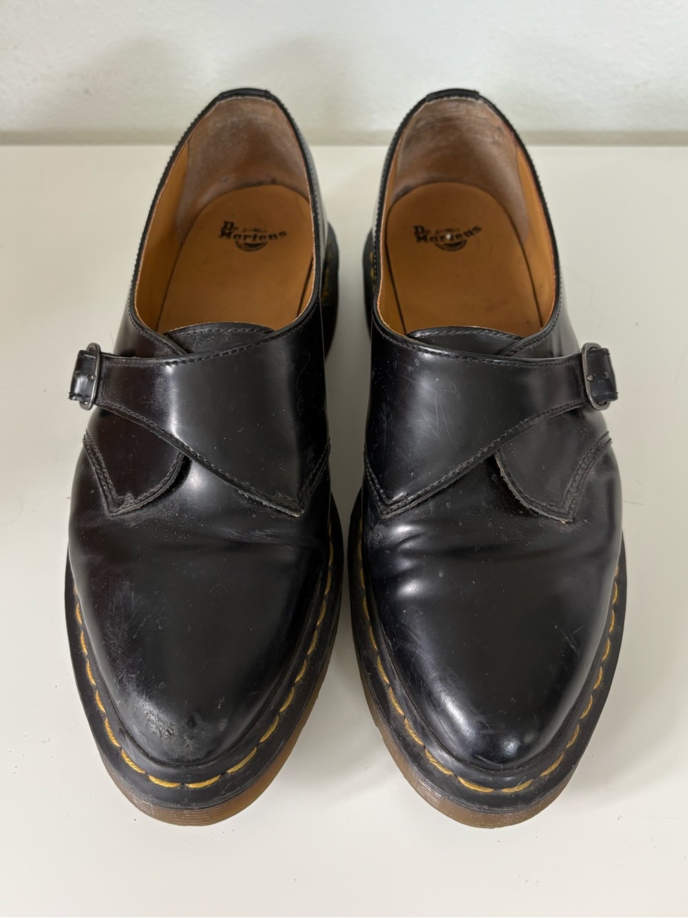 Dr. Marten Agnes Monk Strap Shoe